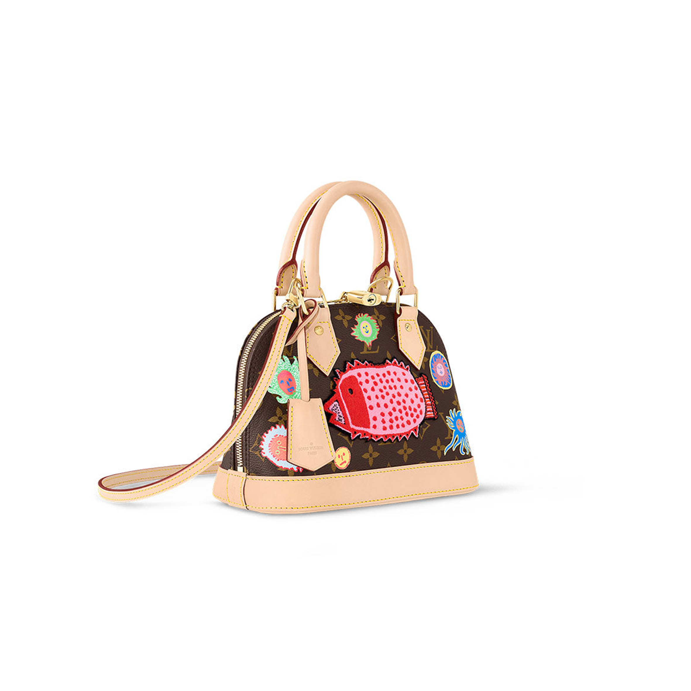 LOUIS VUITTON LV X YK ALMA BB HANDBAG M46428 (23.5*17.5*11.5cm)